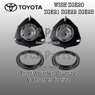 OEM 1set 4pcs Toyota Wish ZGE20 ZGE21 ZGE25 Front Absorber Mounting &amp; Absorber Bearing Set