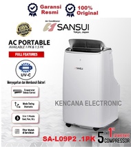 SANSUI JAPAN SA-L09P2 AC PORTABLE 1PK - UVC LED LAMP STERILIZATION TECHNOLOGY- KHUSUS JABODETABEK