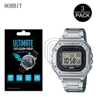 3Pcs HD Clear PET Film For Casio DW-291H F-91WS W-736H W-218HD F91WS W218HD W736H Screen Protector A