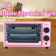 Oven Household Multifunctional Electric Oven Air Fryer 12L Pink