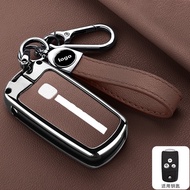 MOOGU Honda Civic FB 1.8 9Gen 2012-2016 & Accord FLIP KEY Remote Car Key Metal + Cow Leather Protect