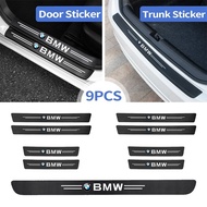 Car Threshold Strips Sticker Carbon Fiber Vinyl Wraps Protector For BMW G20 F30 E60 E46 E90 F10 G30 