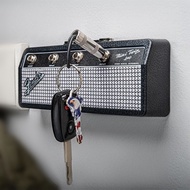 Blues Music Key Storage Jack Rack Key Holder Guitar Wall Keychain Holder Vintage Amplifier Home Deco