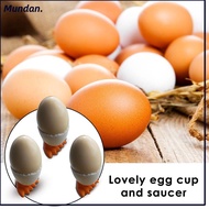 MUNDAN 1/2/4Pcs Kitchen Supplies Cute Boiled Creative Eggs Container