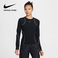 Nike Womens Running Division Long Sleeve Tee - Black
