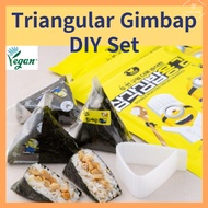 [60ea set] Triangular Gimbap DIY Set with Minions Gimbap maker