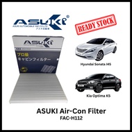 ASUKI Cabin Filter Hyundai Sonata I45 Kia Optima K5 (GM41) Santa FE 2.4 Spare Part FAC-H112