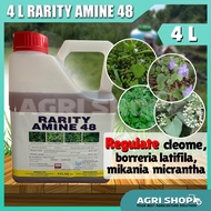 Agrishop 4 Liter Rarity Amine 48% Herbicide Weed Killer Racun Rumput