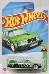 Hot Wheels Volvo 240 Drift Wagon, HW Slammed 4/5 (Green)