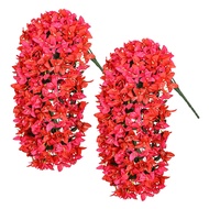 MOOREU Maintenance-free Artificial Blooms Uv-resistant Artificial Flower Realistic Uv Resistant Boug