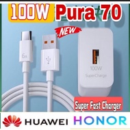 [Huawei 100W/66W] Huawei Pura 70 Pro Honor Magic 6 5 4 3 Honor 90 Lite 70 50 Super Fast Charging Cha