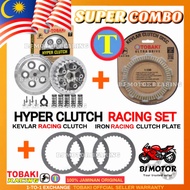 TOBAKI HYPER CLUTCH SET Y15 RXZ LC135 R15 Y16 SRL110 Y125Z RS150 EX5 DREAM WAVE100 RFS150I SRL115 FI
