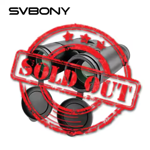 SVBONY SA202 Binoculars,10x42 Binoculars for Adults,Compact FMC Lens,Binoculars with Neck Strap Carr