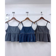 I'Aura Pre-Order | Small Silver Label Denim Vest _ 08864