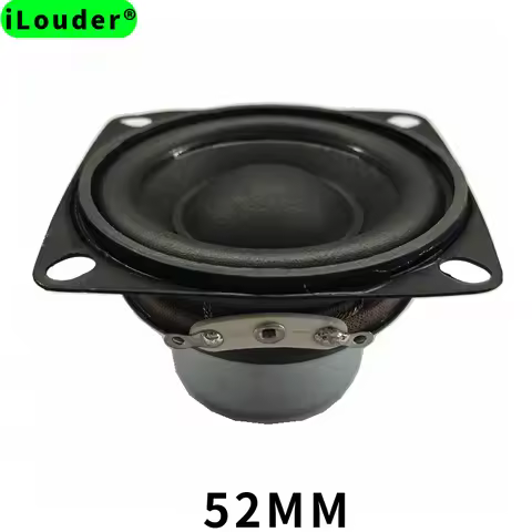 (52MM-F8) New RMS 10w 4 Ohm 2 Inch neodymium magnet Subwoofer Speaker 52mm 8 Ohm 20-core Woofer Spea