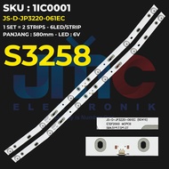 Backlight TV ICHIKO 32 Inch S3258 S3258v2 JS-D-JP3220-061EC / CY32D06-ZC62AG-02 32HR330M06AA V5