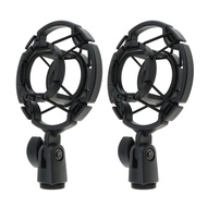 Studio Condenser Microphone Clip Holder Universal Microphone Shockmount Suitable for 42 to 46MM/1.65