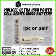 ☏ ➤  Authentic   Molicel Ultra High power cell series 18650 battery 101% Legit!