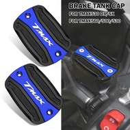 For TMAX530 DX/SX TMAX560 T-max modified front brake oil bottle cup cover Motorcycle Accessories Clutch Cylinder Reservoir Cover