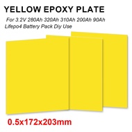 10PCS 3240 Lifepo4 Battery Pack Diy Insulation Plate Epoxy Fiber Board Electric Kits For 3.2V 280Ah 
