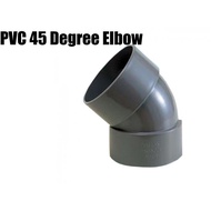 Pipe Fitting - PVC 45 Degree Elbow 50mm (PL45)