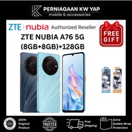 (READY STOCK) ZTE NUBIA A76 5G (8GB+8GB)+128GB 1 YEAR WARRANTY BY NUBIA MALAYSIA