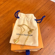 LV 金V型項鍊