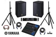 【六絃樂器】全新 Yamaha MG12XUK + PX3 + A12*2 組合 / 舞台音響設備 專業PA器材