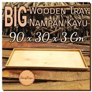 Wooden Tray 90x30x3cm Wooden Tray gift box storage4n