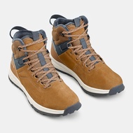 QUECHUA Kids' warm and waterproof SH500 lace-up leather hiking shoes - size 2.5 - 5.5