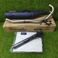 SCK RACING AHM SLEEPER EXHAUST PIPE Y15ZR / LC135 4S / 5S / VF3I / RS150 HONDA SYM YAMAHA 32MM