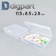 Component Box 11.5 x 8.5 x 2.8 PP Plastic Small Multipurpose Storage Plastic Storage