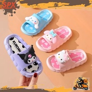 TRENDING Cute Sanrio Sport Character Sandals – Kuromi, My Melody, Soft Anti-Slip Home Sandals for Ch