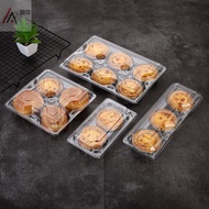 10PCS Mika Egg Tart Mika Pie Packaging/ Mini Cake Egg Tart Box/