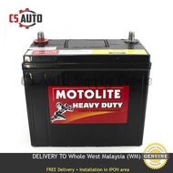 Century NS60L Motolite Small Terminal Battery MF for, Honda C/H-RV, Civic, Nissan Almera and Grand Livina Ipoh area
