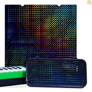 Creality Build Plate Glossy PET + Coated PEI Bed Sheet PET "Phantom" Platform Board Spring Steel She