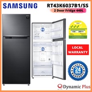 Samsung RT43K6057B1/SS Twin Cooling Plus™ Top Freezer 2 Doors Fridge 440L