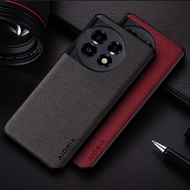 Case For OnePlus 11 lightweight durable solid color simple textile leather cover for oneplus 11 case