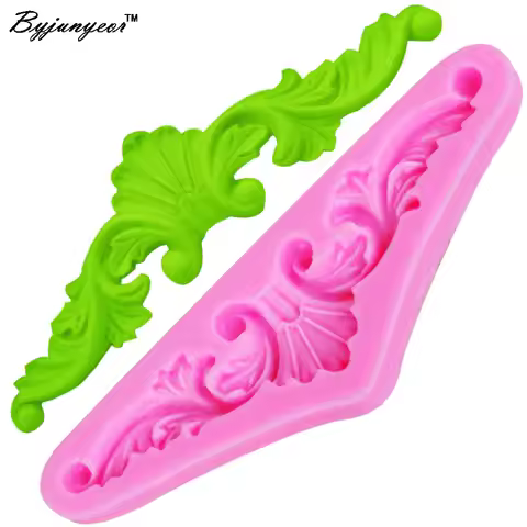 M643 Retro Relief UV Resin Silicone Mold Fondant Chocolate Candy Lollipop Crystal Epoxy Soft Clay Ba