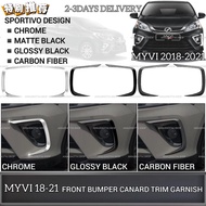 AMAZING PERODUA MYVI GEN3 2018-2021 AMG FRONT BUMPER CANARD TRIM GARNISH FOG LAMP AIR DUCT CANARD CA