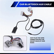 Car 14Pin Bluetooth Module Music Adapter Aux Audio Cable For Volvo C30 C70 S40 S40 S60 S70 S80 V40 V