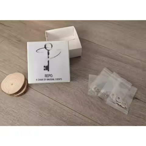 Repo A Chain of Unusual Events Magic Tricks Magic Key Transfer Illusion Prop - Close Up Mentalism Tr