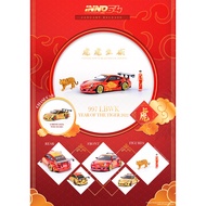 INNO MODELS INNO64 1/64 PORSCHE 997 LBWK YEAR OF THE TIGER 2022 CNY SPECIAL EDITION WITH FIGURES