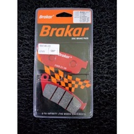 Brakar HONDA CB500F CBR500R CB500X Front Brake Pad Ceramic Meterial Japanese Quality