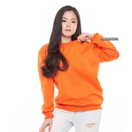BASIC SWEATER Knitted Sweater - ORANGE Knitted Cardigan Sweater Woman
