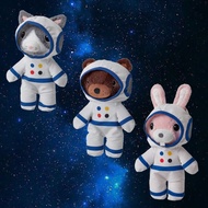 [Radu Stock] IKEA AFTONSPARV Soft toy with astronaut suit, cat, 28cm