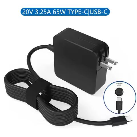 20V 3.25A 65W TYPE-C Laptop Ac Adapter Charger For ASUS Chromebook Flip C101P C204M C213N C214M C302