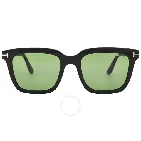 Tom Ford | Marco Green Square Men's Sunglasses FT0646 01N 53