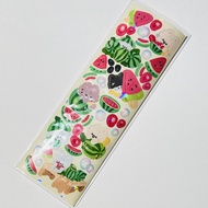 Frizzle Cartoon Flash Film Guka Stickers Summer Theme Watermelon Sunflower Fandom Small Card Sticker