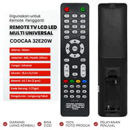 REMOTE REMOT COOCAA TV CHINA LED COOCAA HITAM PENDEK 32 INCH